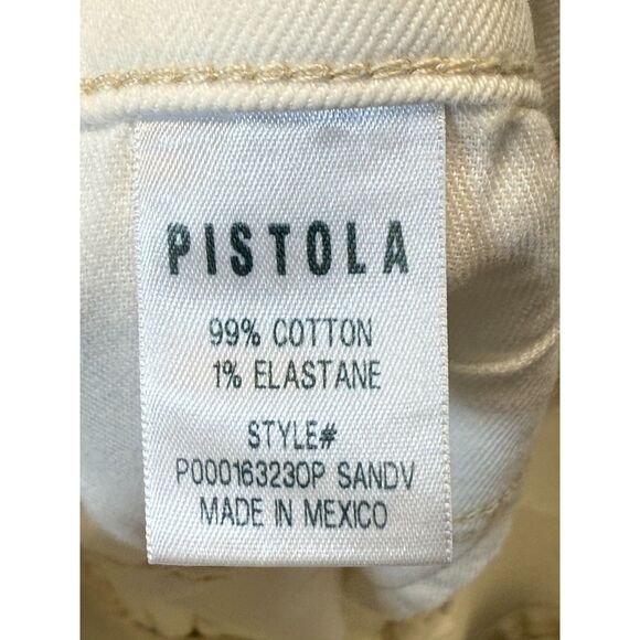 Pistola Women's P00016323OP Size 26 Sand Cassie Crop Super High Rise Straight - Picture 11 of 12